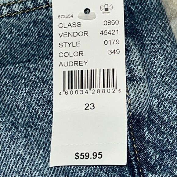 PacSun Eco Medium Blue Ripped Boyfriend Jeans Size 23 NWT - Picture 10 of 15